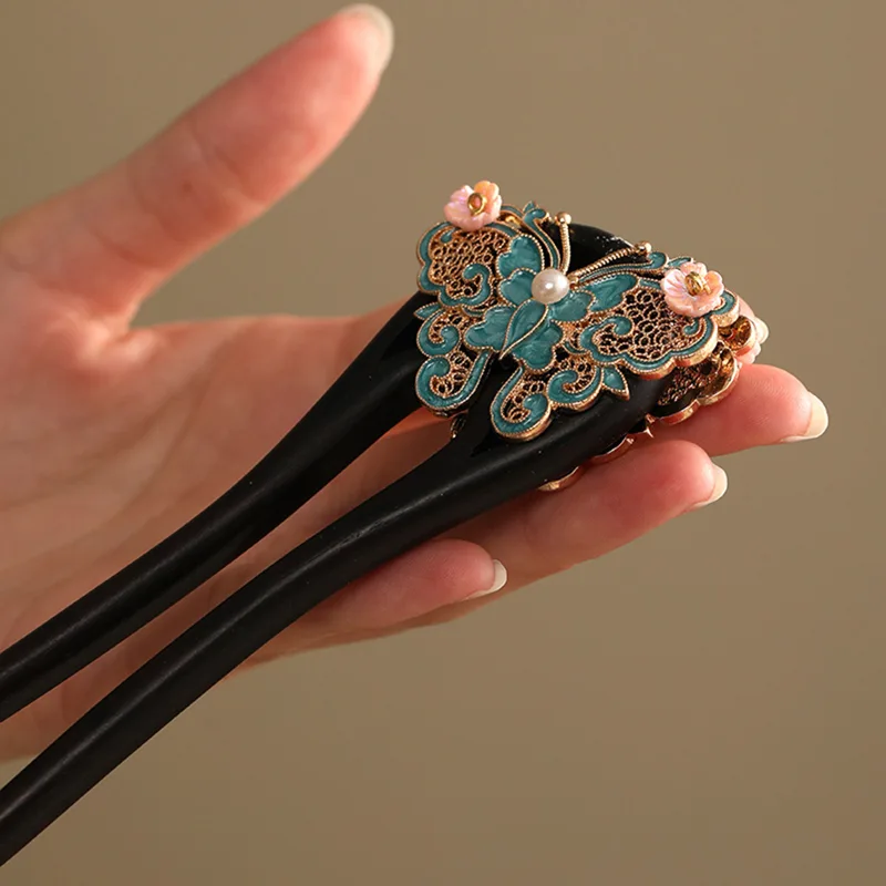 U Shape Chinese Style Hairpin  - Women Fashion Hair Style review and price