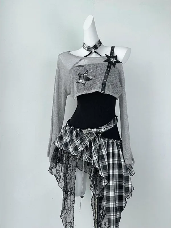 2000s Y2K Spicy Girl Design Ir - Ruched Dress Mini review and price
