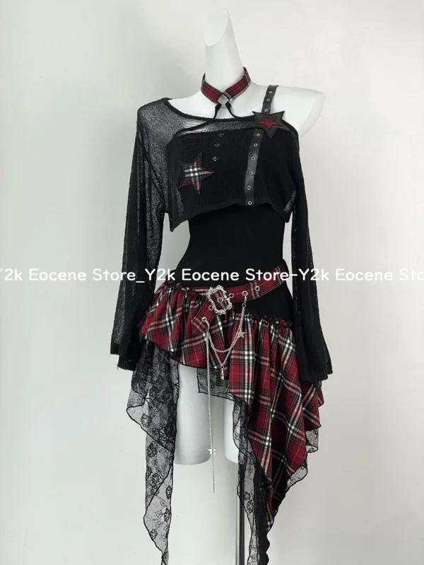 2000s Y2K Spicy Girl Design Ir - Ruched Dress Mini review and price