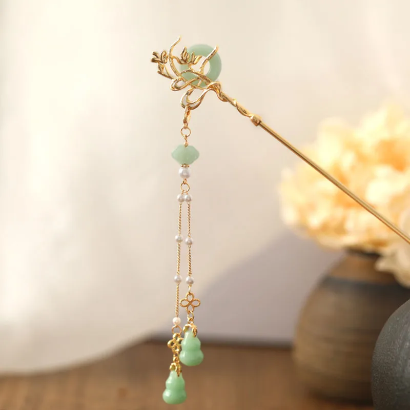 Chinese Style Glass Hairpin Fo - Women Fashion Hair Style review and price