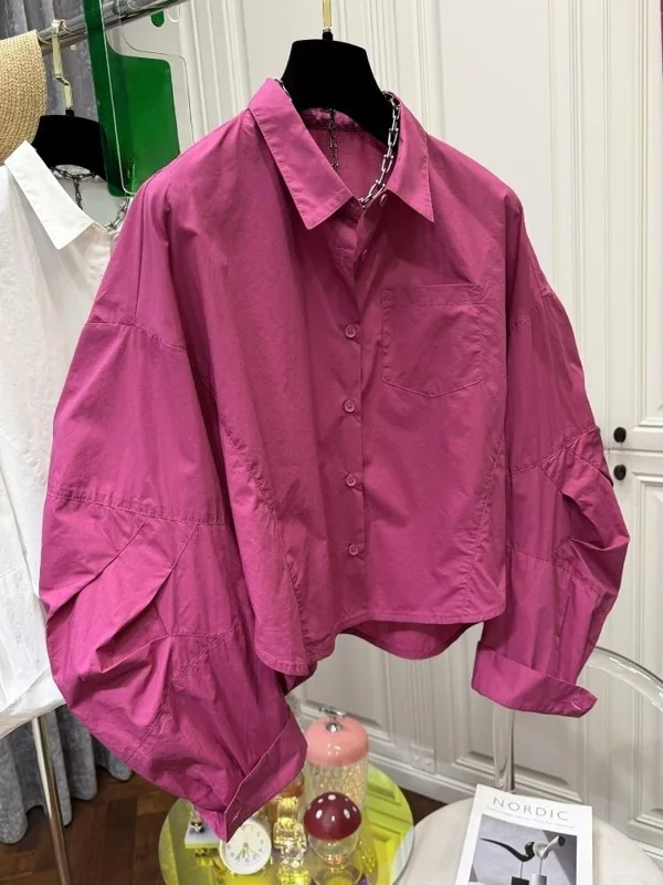 Single Breasted Women Shirts S - Women Fashion Japan review and price
