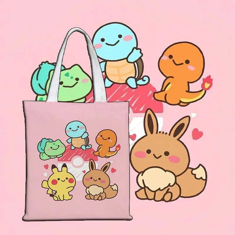 Pokémon Cute Canvas Bag Canvas - Canvas Tote Bag review and price