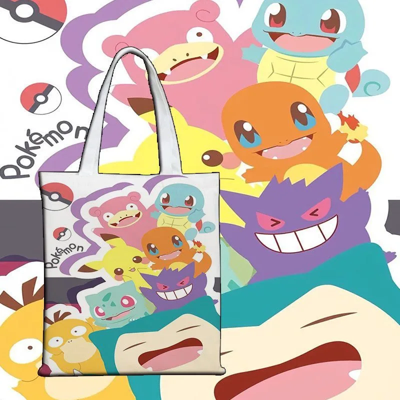 Pokémon Cute Canvas Bag Canvas - Canvas Tote Bag review and price