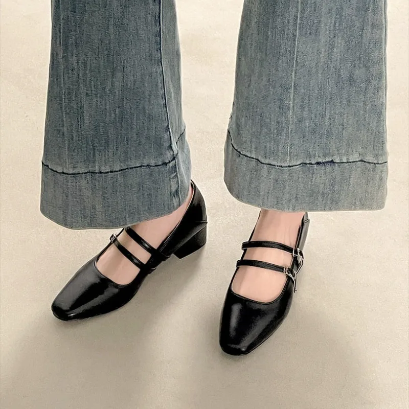 Square Toe Low Heel Women Silv - Women'S Fashion Belts review and price