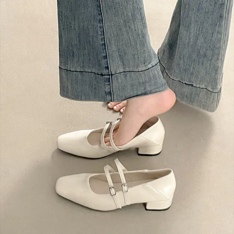 Square Toe Low Heel Women Silv - Women'S Fashion Belts review and price
