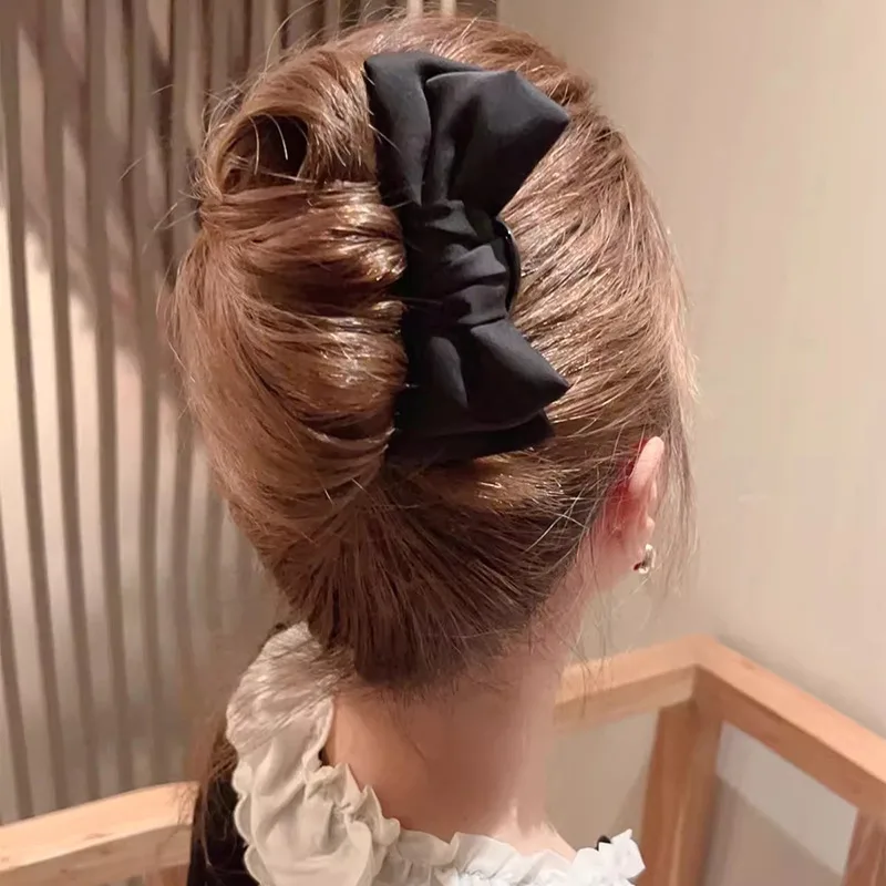 Chic Korean-Style Bow U-Shaped - Women Fashion Hair Style review and price