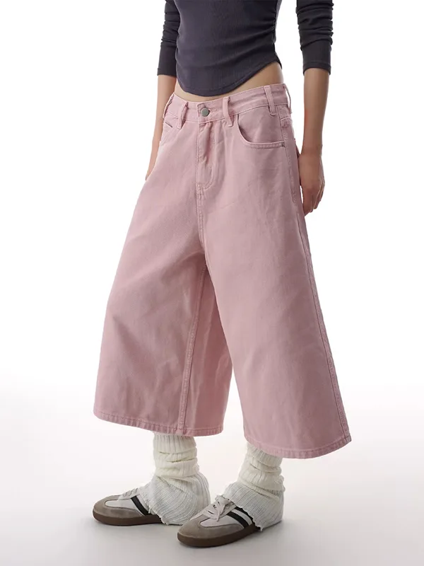 REDDACHiC Pink Cargo Jean Shor - Denim Shorts Women review and price