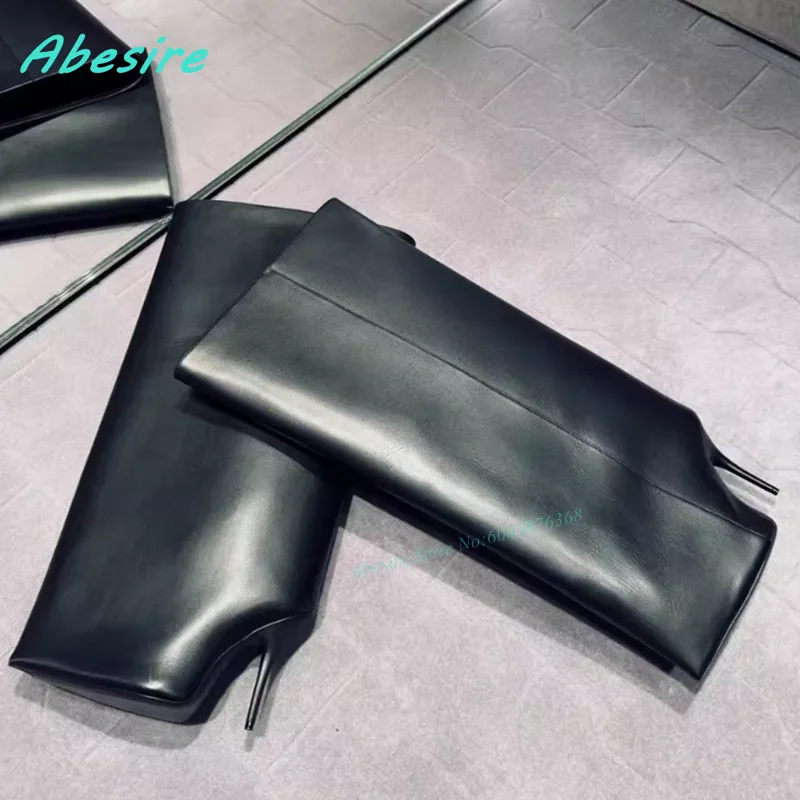 Matte Leather Knee High Boots  - Women'S Fashion Winter 2026 review and price