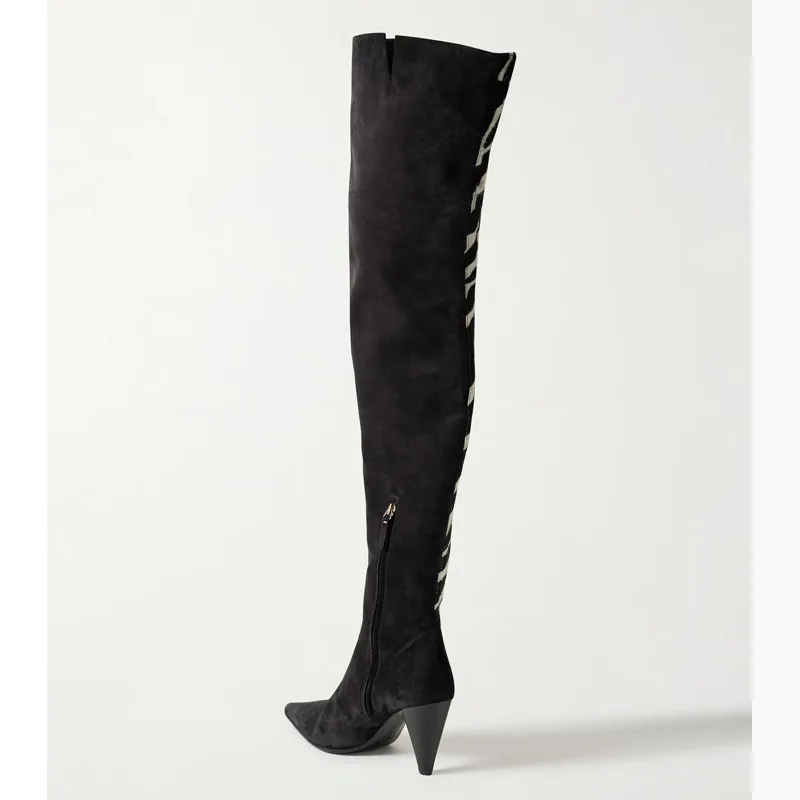 Zebra Print Pointed Toe Conica - Women'S Fashion Winter 2026 review and price