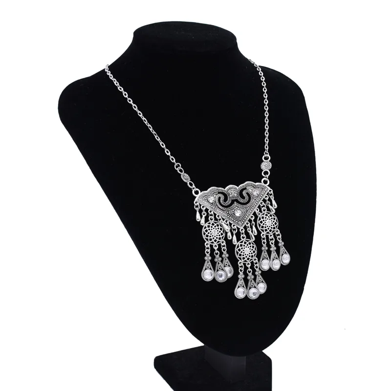 Ethnic Hollow Geometry Pendant - Women Fashion Pakistan review and price