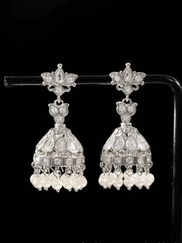 Indian Exaggerated Birdcage Ea - Women Fashion Japan review and price