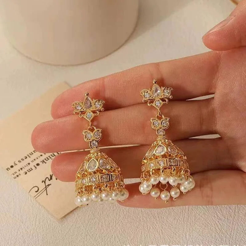 Indian Exaggerated Birdcage Ea - Women Fashion Japan review and price