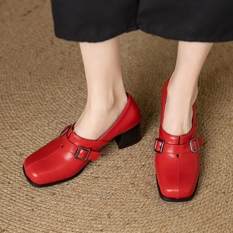 Girseaby Vintage Women Pumps S - Women'S Fashion Belts review and price